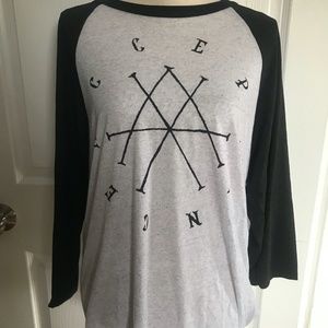 Acceptance Band Size XL Baseball T-shirt